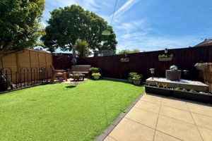 Southerly Rear Garden- click for photo gallery